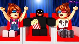 Roblox - HISTÓRIA! CINEMA ASSOMBRADO (Movies Story)