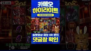 슬롯카메오 사자 사무3 800만방 바닥 진입! 과연 결과는? #슬롯잭팟 #슬롯 #슬롯실시간
