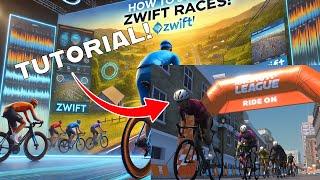 MUST WATCH TUTORIAL - How to Join Zwift Races & Understand the New Zwift Racing Score System