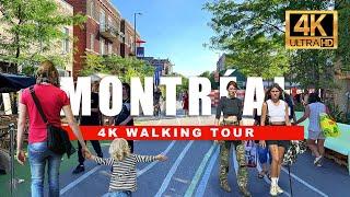  Montreal Walking Tour - Street Life in Downtown Montreal [4K HDR 60fps]