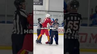 Кто ж знал что и на студенческих матчах такое бывает  #alinamair #hockey #мсхл