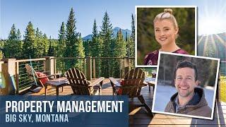 Property Management in Big Sky, Montana