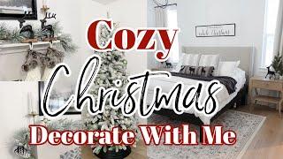 Cozy Christmas Decorate With Me 2021 / Christmas Bedroom Decor Ideas