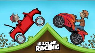 DOWNHILL STUNT RACE 2025 vs HILL CLIMB RACING - WHICH GAME IS BETTER?