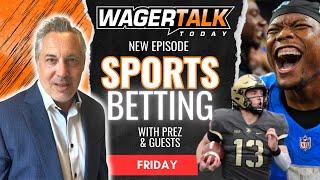 WagerTalk Today | Free Sports Picks and Predictions | College Football Bowls & Player Props | 12/13