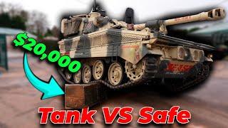 Will A Tank Open A Safe!?