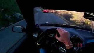 Saxo VTS 1.6 8v || Cruise/Hard Attack Driving Chasing Porsche || EPIC POV