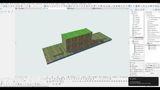 Railling Object Selection for Panel #Archicad