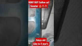 Soflow so1 Scooter, Don't buy this Don't west your money