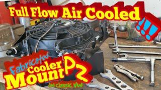 Full Flow Air Cooled | Oil Cooler Mount! Remote Oil Cooler! Volkswagen BUG | JW Classic VW