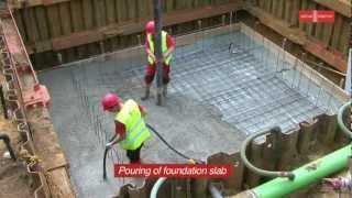 Glatthaar Fertigkeller - Construction of Baby Basement