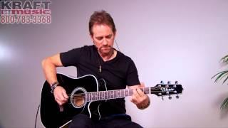 Kraft Music - Takamine EF341SC Acoustic Electric Guitar Demo with Brad Davis