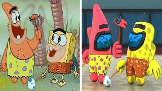 SpongeBob VS Among Us (all parts)
