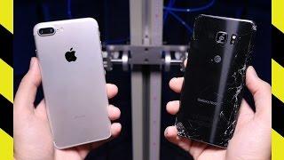 iPhone 7 Plus vs. Galaxy Note 7 Drop Test!