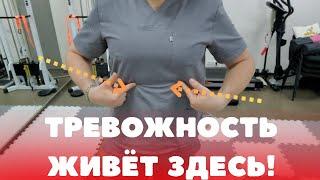 Тревожность живёт в этих 2 мышцах! Как разорвать порочный круг за 5 минут