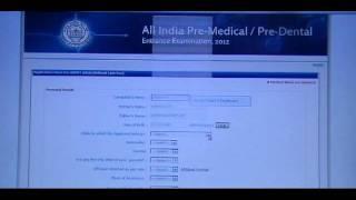 AIPMT 2012 All India Pre-Medical Pre-Dental Test Part I