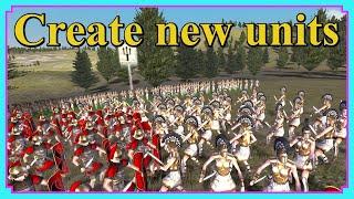 Amazon Infantry | Create your own battle unit | Rome Total War | Modding Guide