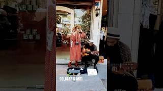 Golbarf & Miti ‍‍  Harmonica & Guitar   ️ #musicvideo #newvideo #music #streetmusic #shorts