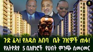 የኢትዮጵያ  5 ቢሊየነሮች  የሀብት ምንጭ ሲመረመር