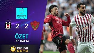 Merkur-Sports | Beşiktaş (2-2) A. Hatayspor - Highlights/Özet | Trendyol Süper Lig - 2023/24