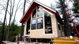 Siding the Cabin Window Wall: Turning a Dream into Reality