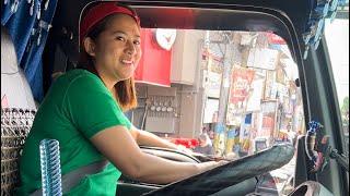 A day in my life as a dumptruck driver! Buhay truck driver.