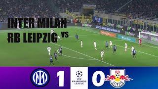 Inter vs RB Leipzig 1-0 | 2024 Champions League | Match Highlights