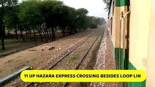 11 UP On Track | HGMU Leading Hazara Express | Railway Pakistan | Raillion Vlogs | Havelian Train