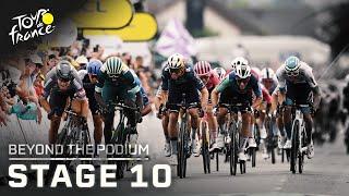 Battle for green jersey tightens up after Tour de France Stage 10 | Beyond the Podium | NBC Sports