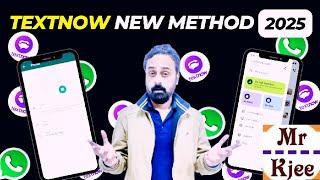 How to fix Textnow login issue in 2025? | create unlimited fake Whatsapp account | get usa number