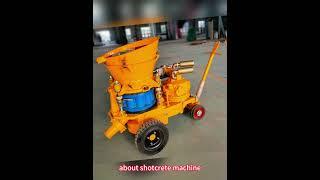 PZ 5 Dry Pneumatic Type Concrete Gunite Shotcrete Machine