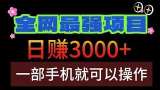 柏德之门3 赚钱，副业赚钱项目，联盟营销赚钱，一部手机就能月入10万+的长期项目