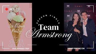 S1 E7 (SEASON FINALE!) - PH Trip, Ice Cream Launch & Vamp The Series Presscon | Team Armstrong