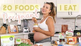 20 Foods I Eat Each Week While Pregnant | Easy & Healthy Meal Ideas!