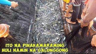 ITO NA YONG PINAKAMARAMING HULI NAMIN NGAUN NA GALUNGGONG #romblon #fishing