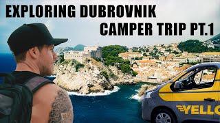 From Switzerland to Croatia with a camper van - Exploring Dubrovnik - Yellowcamper Trip Part 1