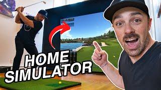 AFFORDABLE (AND EASY) HOME GOLF SIMULATOR BUILD