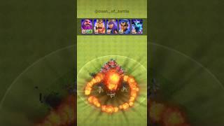 Rocket Artillery  All Hero's  #coc #clashofclans #clashofbattle