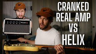 I CRANKED my Tube Amp vs the Line 6 Helix