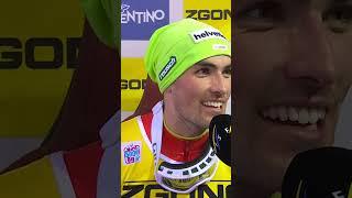 Daniel YULE loves Madonna di Campiglio and the  crowd #shorts