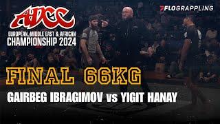 GAIRBEG IBRAGIMOV vs YIGIT HANAY 2024 ADCC European, Гаирбек Ибрагимов