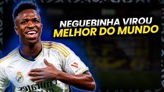 VINI JR "NÃO SABIA CHUTAR" e hoje é o MELHOR DO MUNDO