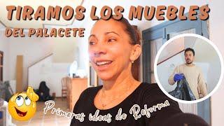 Tiramos los MUEBLES del PALACETE + Primeras IDEAS para REFORMAR la COCINA ️| #susanvlogs