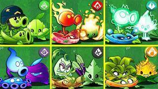 7 Team Plant & Vine & Mint Battlez - Who Will Win? - Pvz 2 Team Plant vs Team Plant