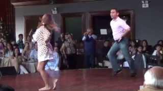 Hugo Romero y Rocio Abanto, baile de Laureados, en Coronación Reina Selectivo Lima 2014