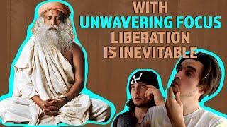 The key to growth is unwavering focus - learn with us - Sadhguru reaction