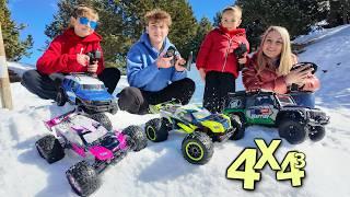 RC 4x4 Gigante para Superar la Montaña