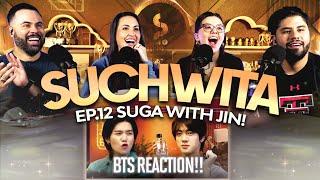 BTS "Suchwita Ep. 12 Suga with Jin" Reaction - Can’t help but love this guy  | Couples React