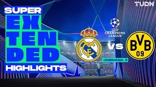 SUPER EXTENDED HIGHLIGHTS | Real Madrid vs Borussia Dortmund | UEFA Champions League 2024/25 - J3