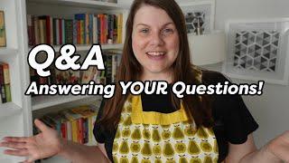 Answering YOUR questions! Cooking the Books Q&A